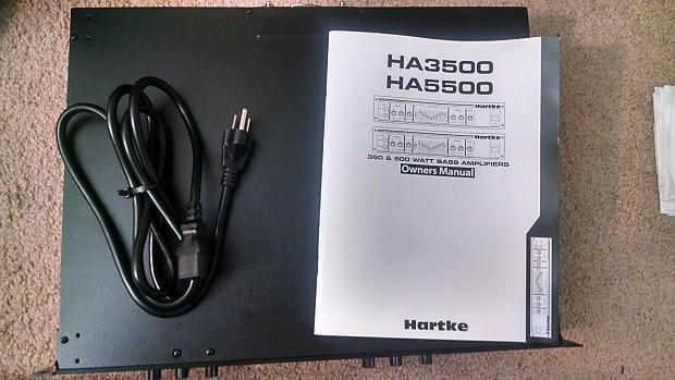 Hartke 2500 manual